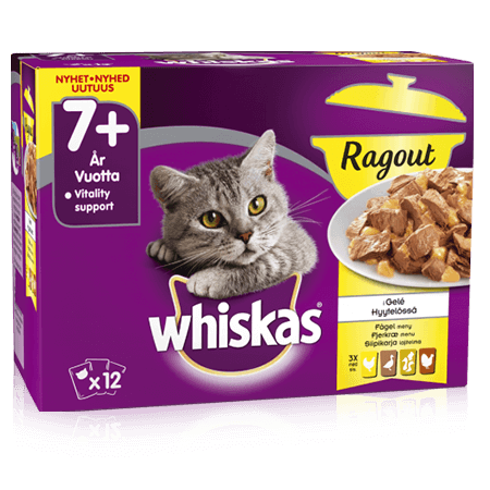 Whiskas® 7+ Ragout Fjærkræ Menu